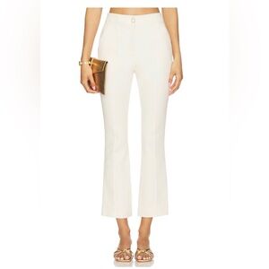 Veronica Beard Kimra Pant in Ecru (10) NWT